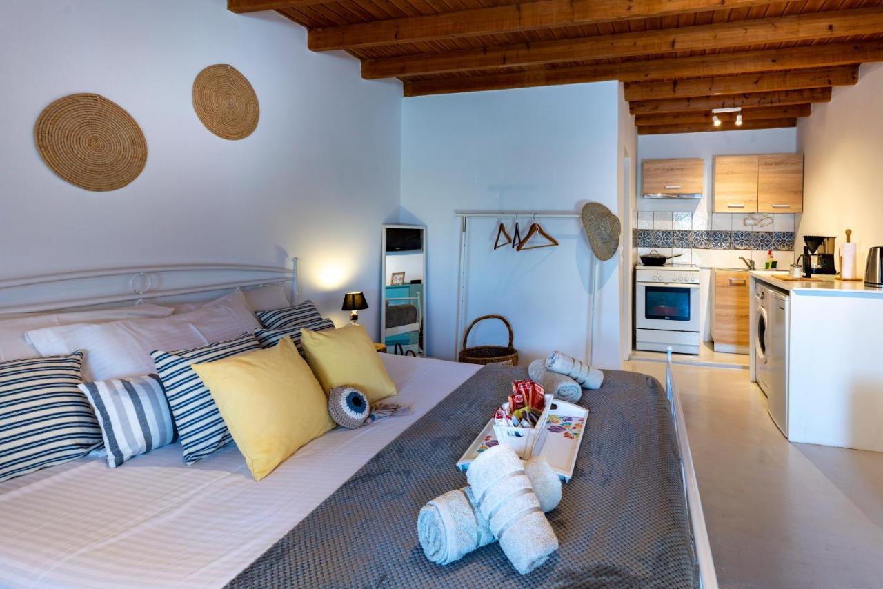 Ferienwohnung Mykonian Studio Angelo Ano Mera Exterior foto